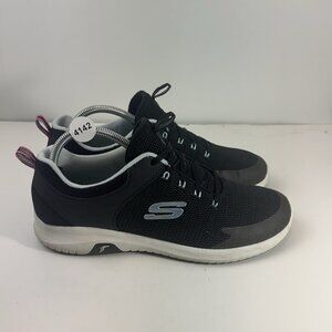 Skechers Ultra Flex Prime Womens Size 10 Black Walking Shoes